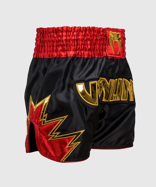 Venum Muay Thai Kickboksbroek Inferno Black/red