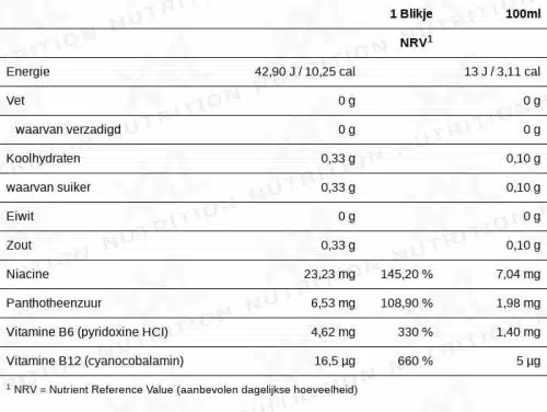 Energize! Sugar Free Energy Drink - 330ml - 1 stuk
