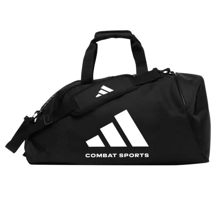 adidas combat tas zwart wit