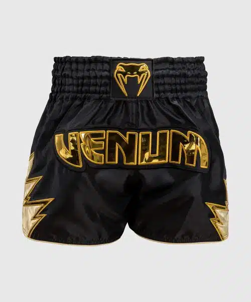 Venum Muay Thai Kickboksbroek Inferno Black/gold