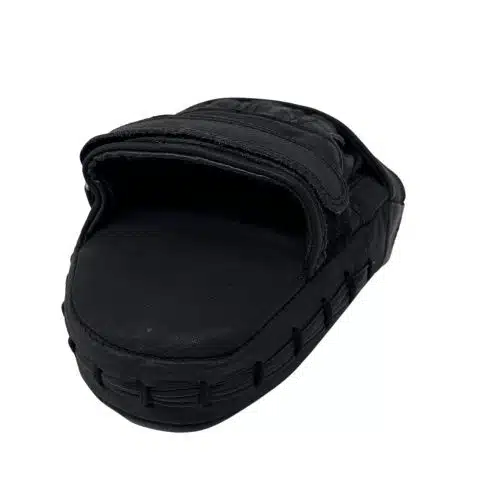 1916 Fight Gear Coaching Mitts Leather Black/White