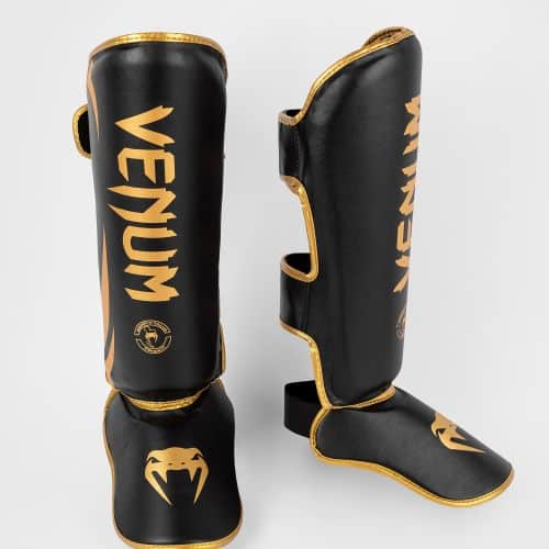 Venum Scheenbeschermers Challenger Black/Gold