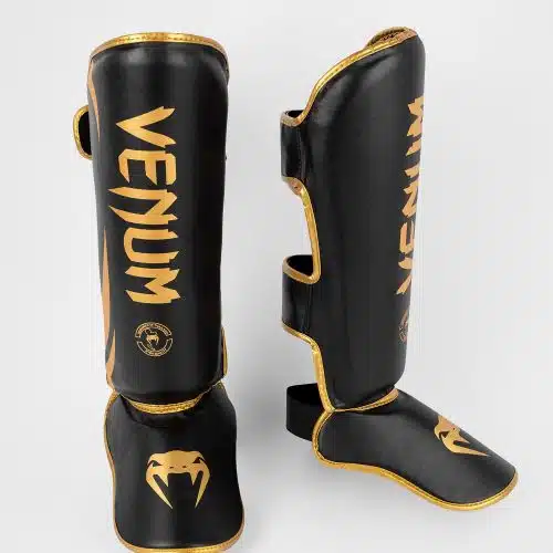 Venum Scheenbeschermers Challenger Black/Gold