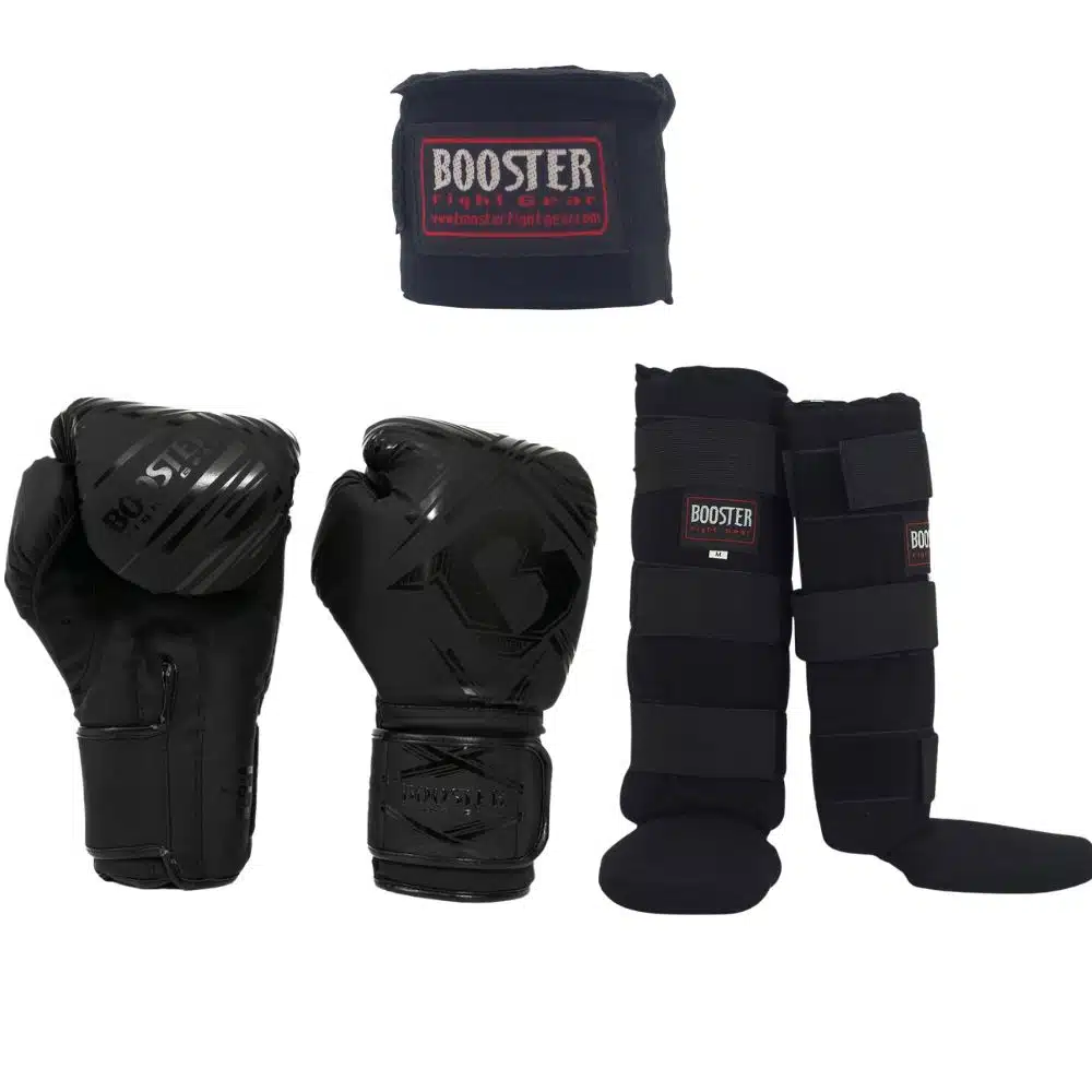 Booster Pro Boxing Kickboks Set Alpha Black
