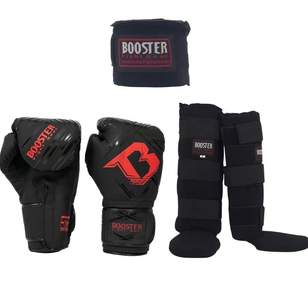 Booster Pro Boxing Kickboks Set Alpha Rood