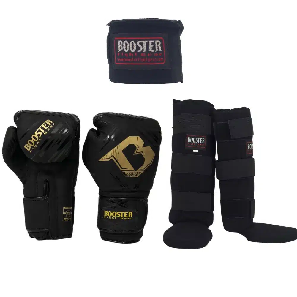 Booster Pro Boxing Kickboks Set Alpha Goud