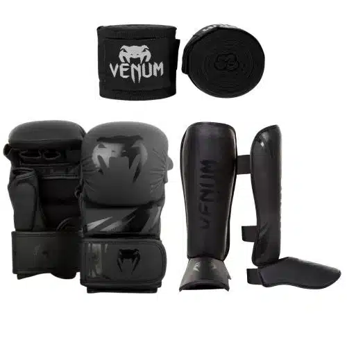 Venum MMA Trainingshandschoen Set Challenger 3.0 Black