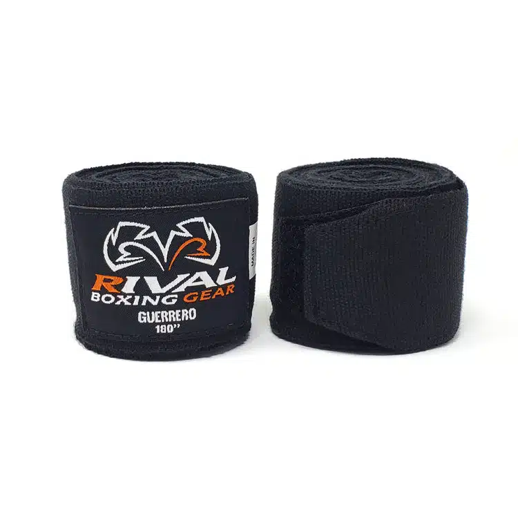 Rival boxing bandages geurrero black