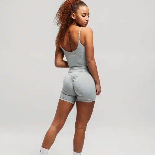 xxl nutrition pulse short pro marl grey