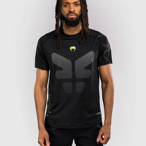 Venum Training Camp 4.0 Dry-Tech T-shirt - Zwart/Neon Groen