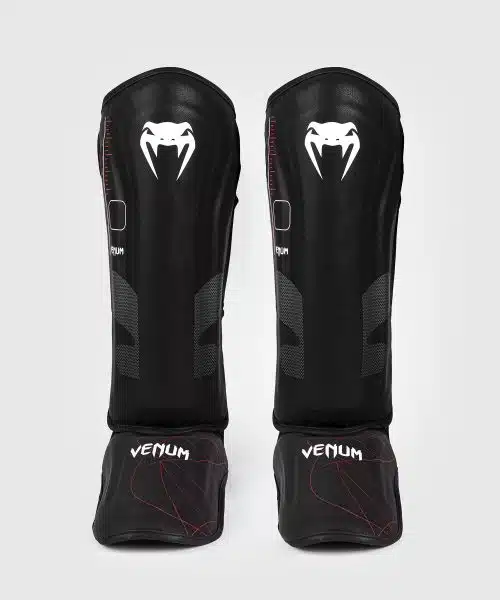 Venum Scheenbeschermers Tactical XT Black/Fire Red