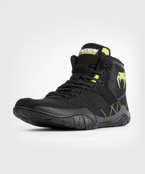 Venum Worstelschoenen Training Camp 4.0 Black/Neon Green