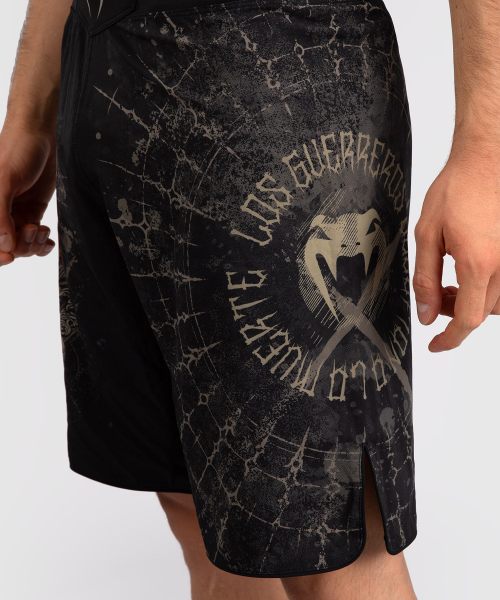 Venum Fight Short Santa Muerte 5.0 Deep Black/Gold