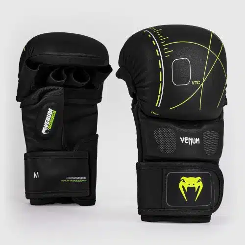 Venum MMA Handschoenen Training Camp 4.0 Black/Neon Green