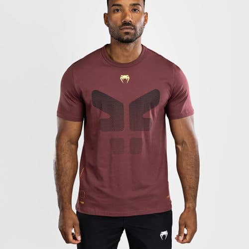 Venum T-Shirt Tactical XT Burgundy/Gold