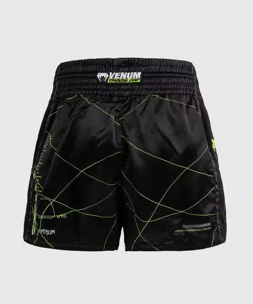 Venum Training Camp 4.0 Muay Thai broek - Zwart/Neon groen