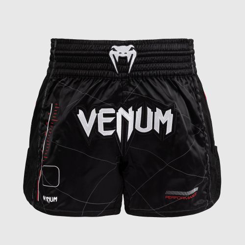 Venum Muay Thai Shorts Tactical XT Black/Fire Red