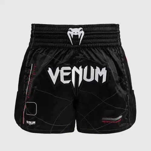 Venum Muay Thai Shorts Tactical XT Black/Fire Red