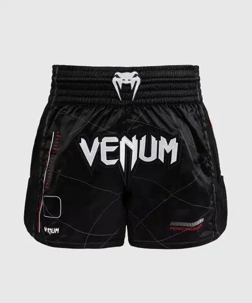 Venum Muay Thai Shorts Tactical XT Black/Fire Red