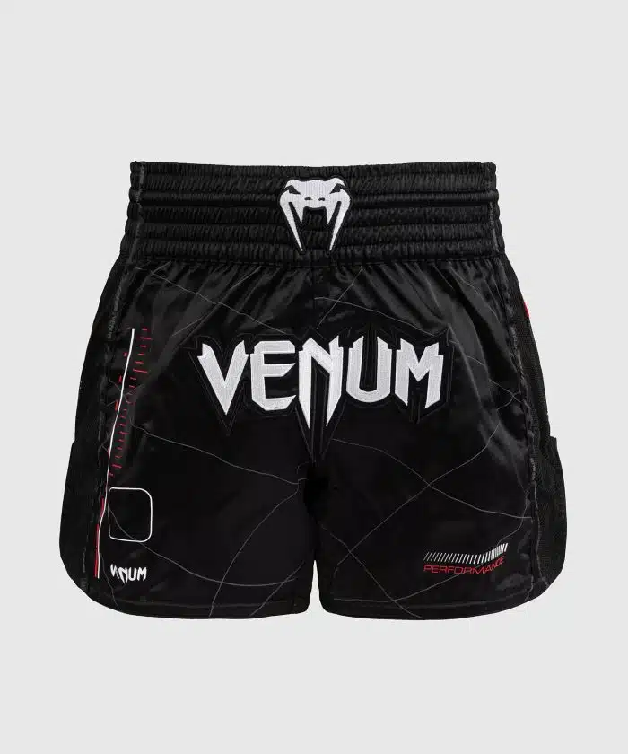 Venum Muay Thai Shorts Tactical XT Black/Fire Red