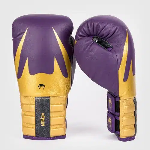 Venum Bokshandschoenen Reverso Dark Purple/Gold