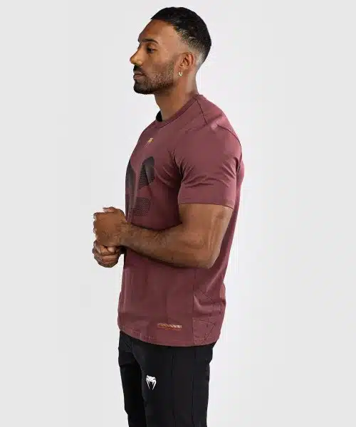 Venum T-Shirt Tactical XT Burgundy/Gold