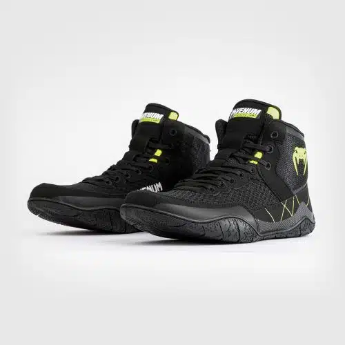 Venum Worstelschoenen Training Camp 4.0 Black/Neon Green