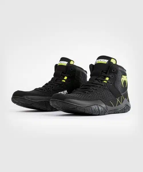 Venum Worstelschoenen Training Camp 4.0 Black/Neon Green