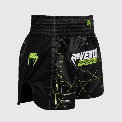 Venum Training Camp 4.0 Muay Thai broek - Zwart/Neon groen
