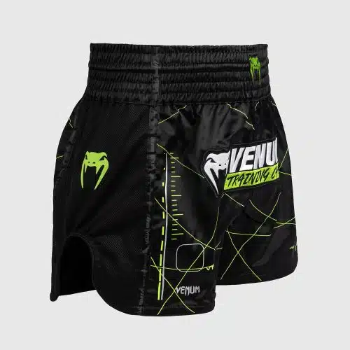 Venum Training Camp 4.0 Muay Thai broek - Zwart/Neon groen