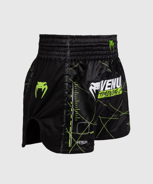 Venum Training Camp 4.0 Muay Thai broek - Zwart/Neon groen
