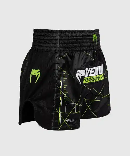 Venum Training Camp 4.0 Muay Thai broek - Zwart/Neon groen