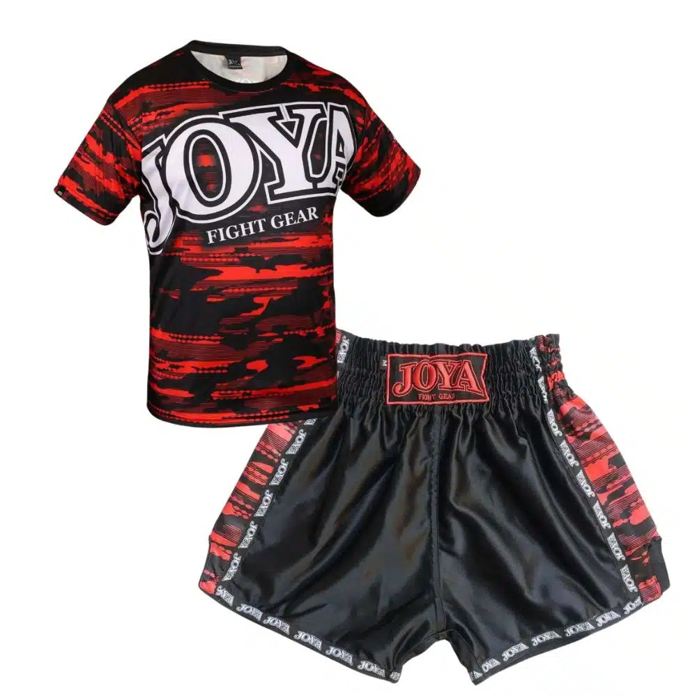 Joya Kleding Set Kids Camo V2 Rood