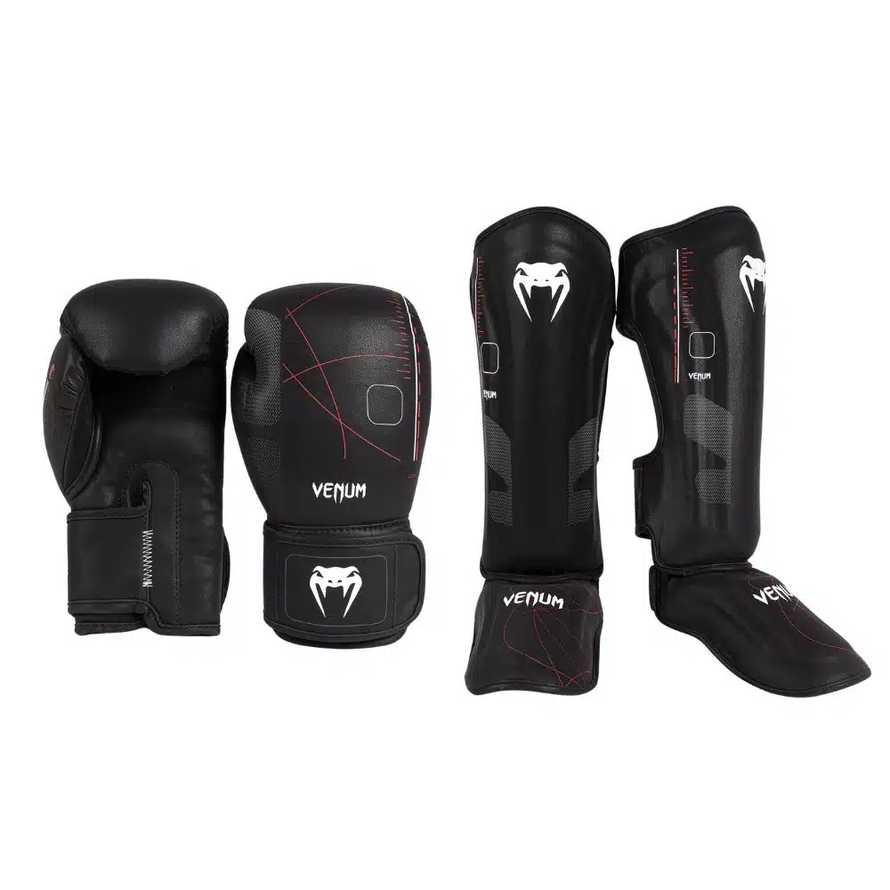 Venum kickboks set tactical XT blackfire red