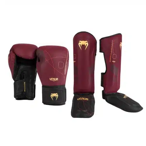 Venum kickboks set tactical XT burgundygold