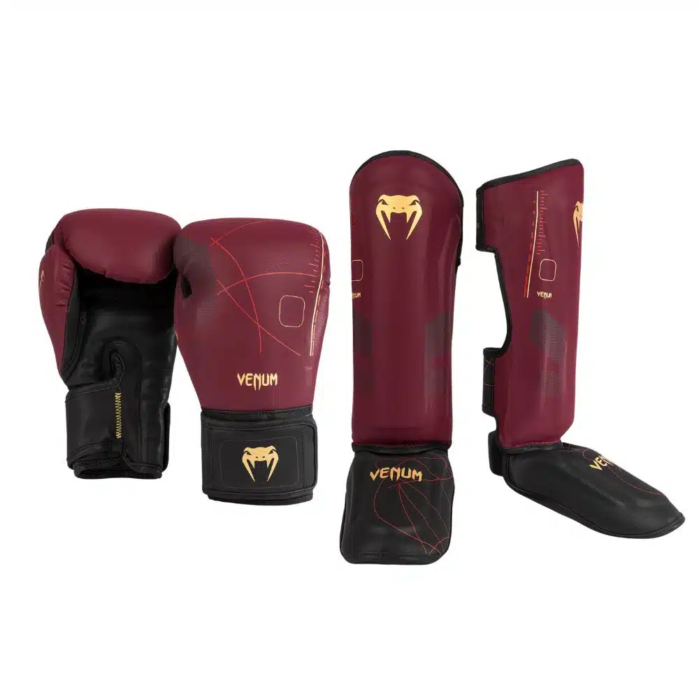 Venum kickboks set tactical XT burgundygold
