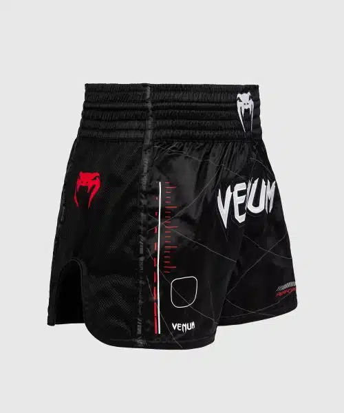 Venum Muay Thai Shorts Tactical XT Black/Fire Red