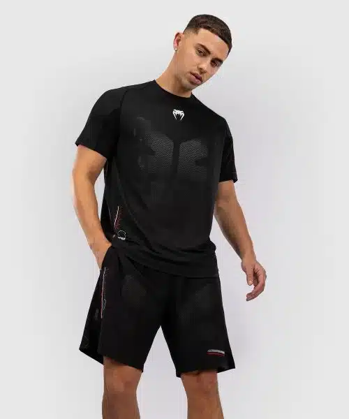 Venum Dry Tech T-Shirt Tactical XT Black/Fire Red