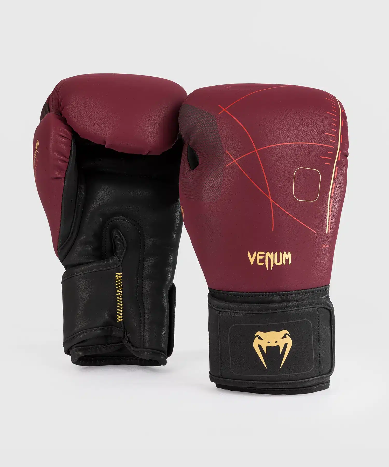 Venum Bokshandschoenen Tactical XT Burgundy/Gold