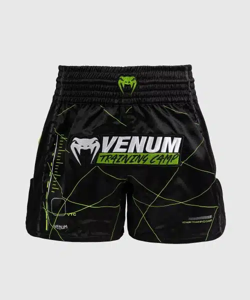 Venum Training Camp 4.0 Muay Thai broek - Zwart/Neon groen