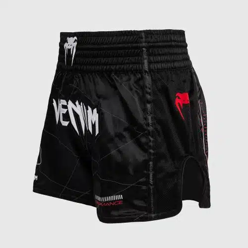 Venum Muay Thai Shorts Tactical XT Black/Fire Red