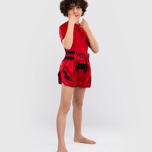 Venum Kickboksbroek Kids Inferno Cherry Red
