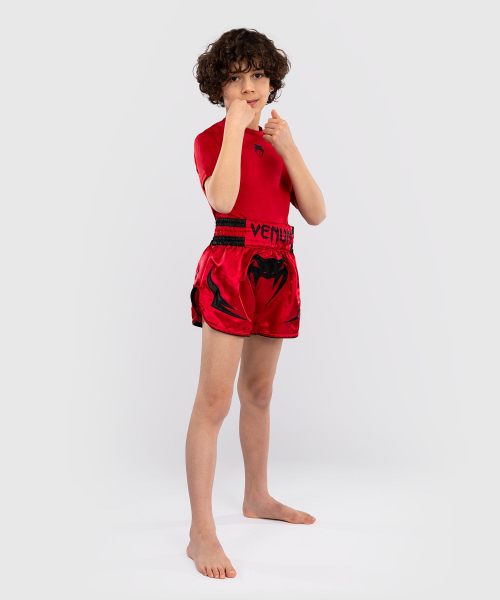 Venum Kickboksbroek Kids Inferno Cherry Red