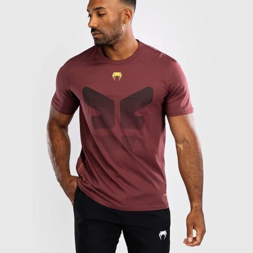 Venum T-Shirt Tactical XT Burgundy/Gold