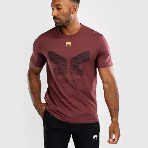 Venum T-Shirt Tactical XT Burgundy/Gold