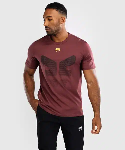 Venum T-Shirt Tactical XT Burgundy/Gold