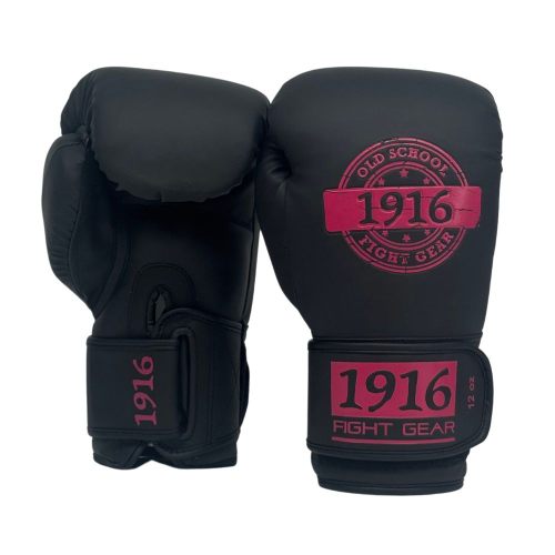 1916 Fight Gear Bokshandschoen Legend Pu Zwart/Roze