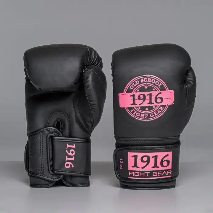 1916 Fight Gear Bokshandschoen Legend Pu Zwart/Roze