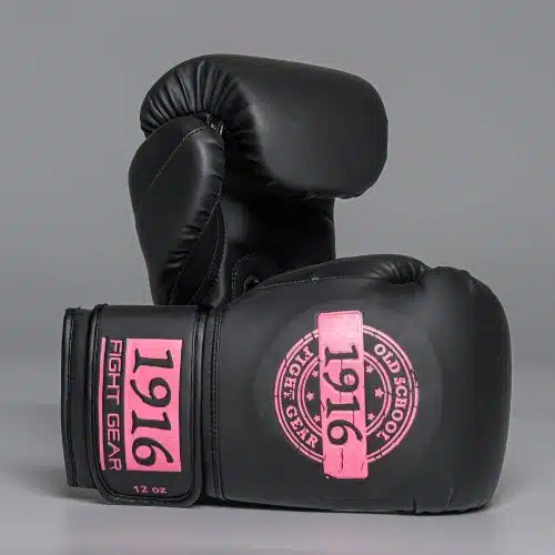 1916 Fight Gear Bokshandschoen Legend Pu Zwart/Roze