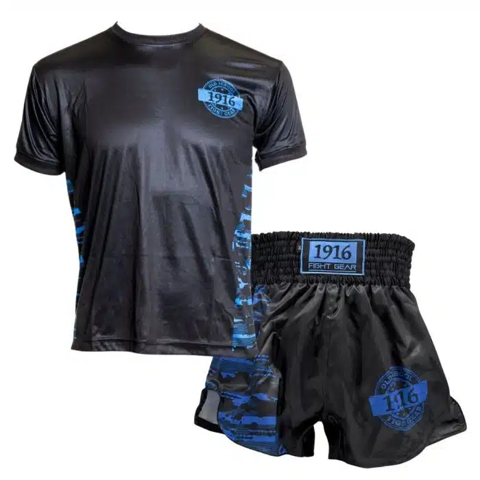1916 Kleding Set Kids Youth Fighter Blauw